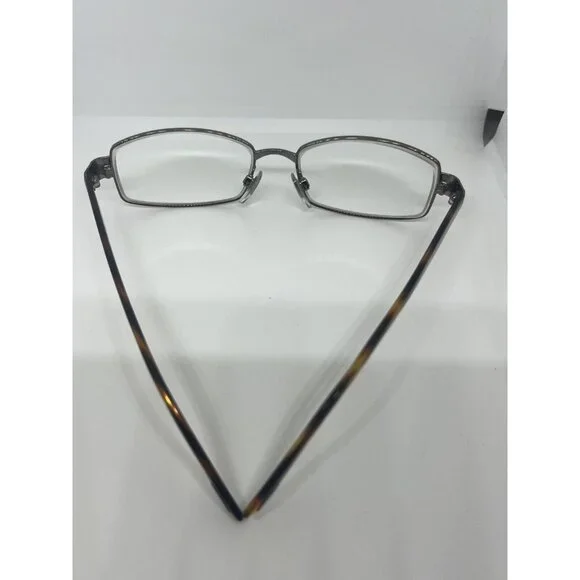 Bvlgari Eyeglasses Brown Silver Color 278-B 53-16 For Unisex USED Made In Italy - Picture 6 of 7